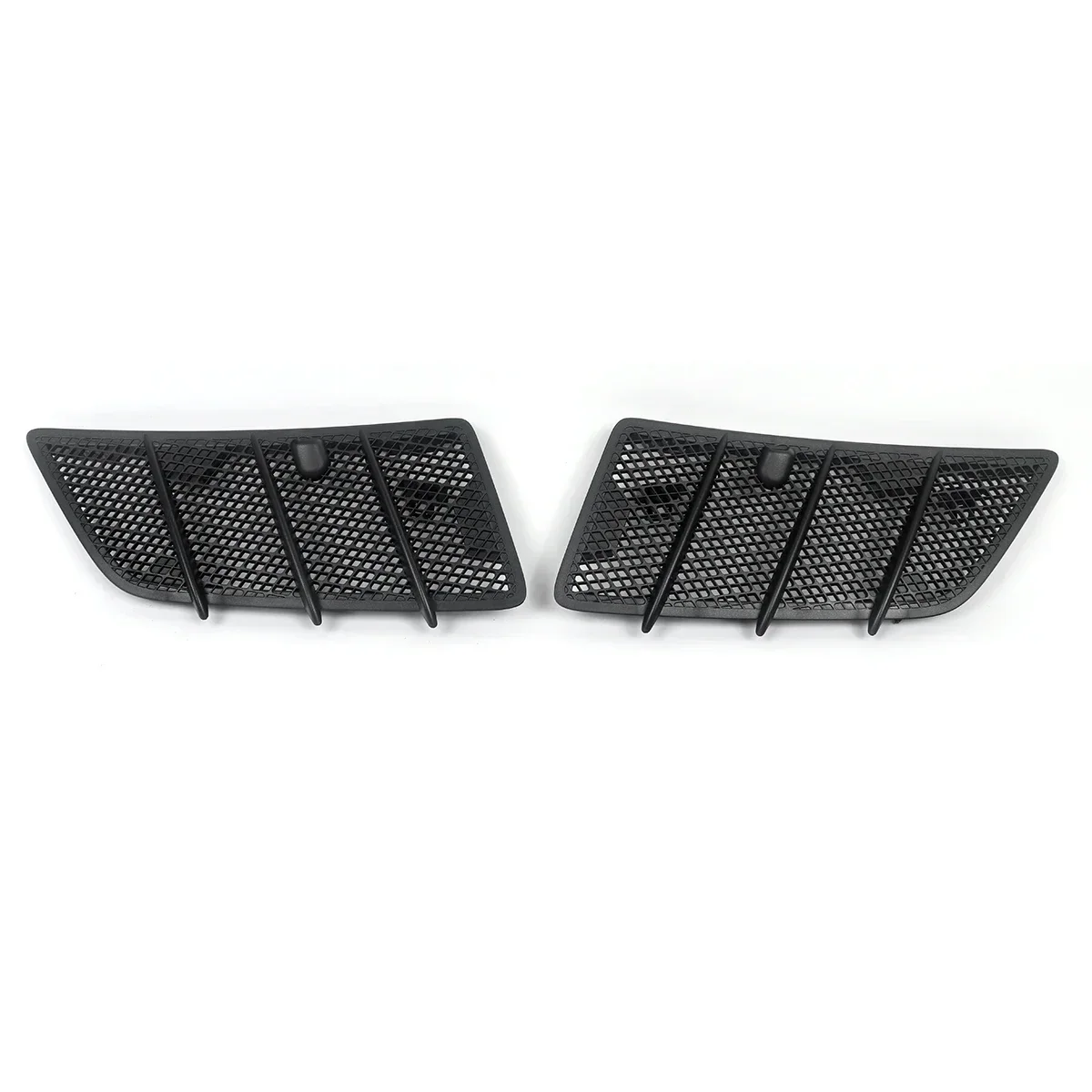 2PCS Front Hood Air Vents Grille Cover Trim For Mercedes Benz W164 ML GL Class 2008-2011 1648804405 1648804305 Car Accessories