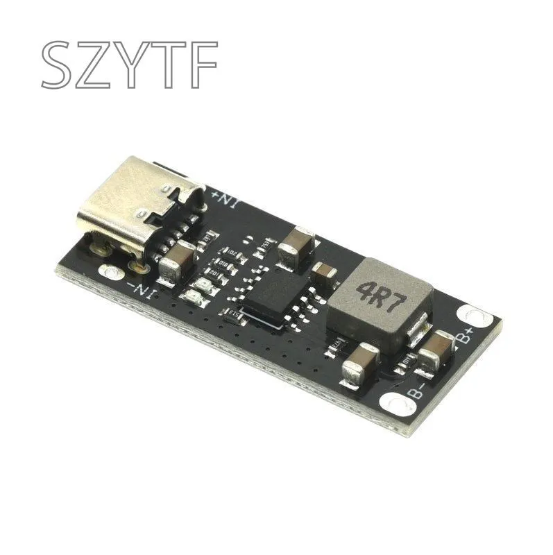 Type-C Input High Current 3A Polymer Ternary Lithium Battery Quick Fast Charging Board IP2312 CC/CV Mode 5V To 4.2V 4.35V