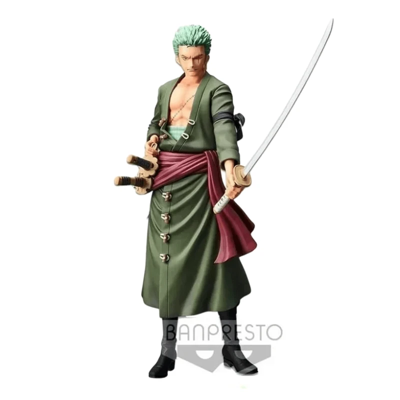 In Stock Bandai BANPRESTO Grandista Nero One Piece Roronoa Zoro Anime Action Figure Toy Gift Model Collection Hobby