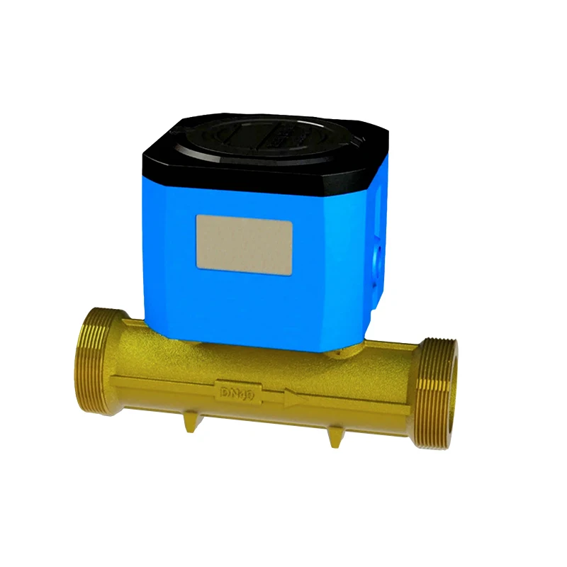 Picture 3: DN20 DN40 Brass Pipe Body Smart Ultrasound Digital Water Meter Wireless Modbus RS485 Infrared Output Water Meter Flowmeter