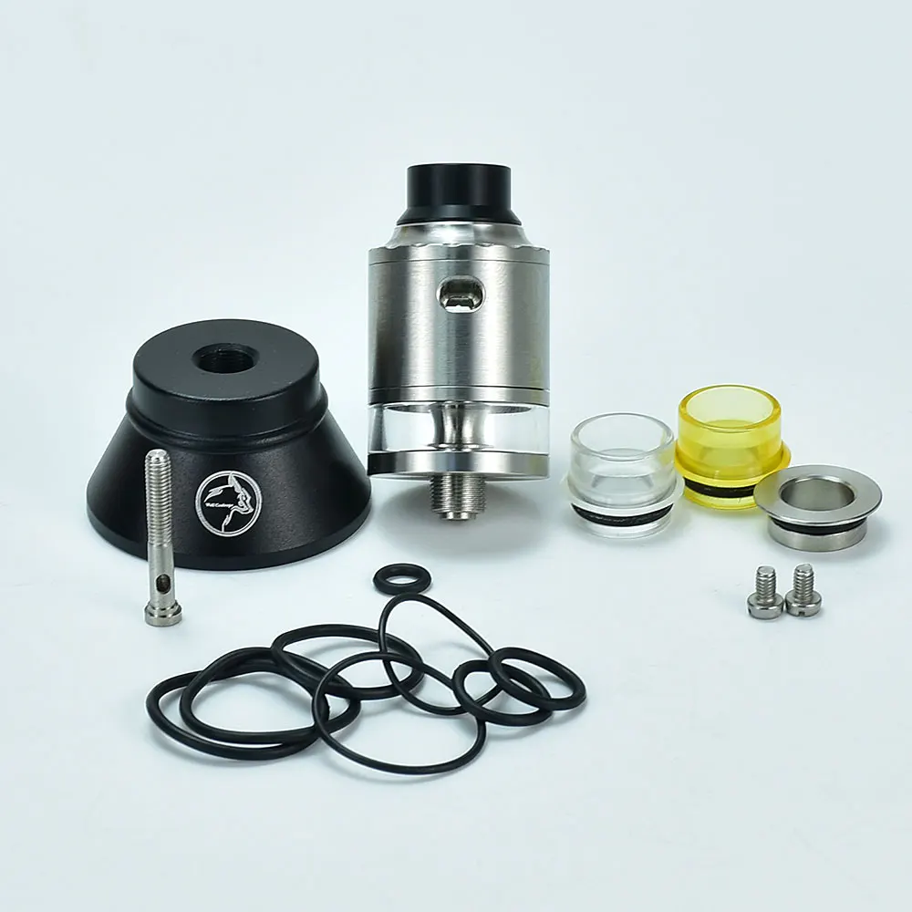 WOLFCOOLVAPE Vaporizer Hellfire Maverick RDTA 316SS 2ml 22mm RDTA Vape hellfire drip tip Hellfire MavT 22mm RDTA Tank atomizer tank