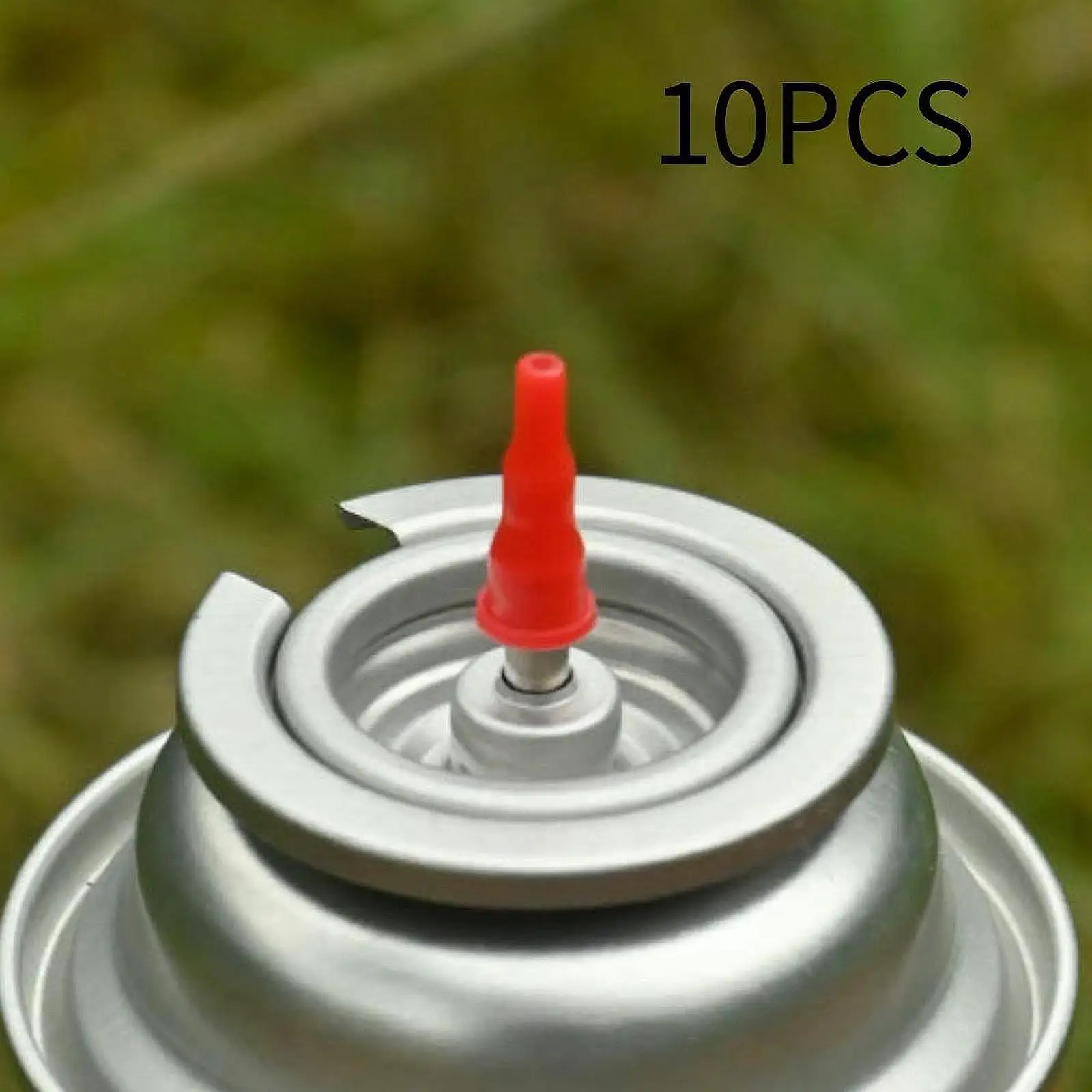10x Nozzle Connector Converters Portable Accessories Gas Tank Refill Gas Tank Filling Valve Adapters Butane Nozzle Adapter