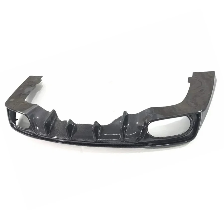 لمرسيدس بنز CLA الفئة W118 CLA45 CLA35 CLA260 ألياف الكربون عودة الشفاه مانع صدمات خلفي للسيارة الناشر الخائن المفسد طقم الجسم #2