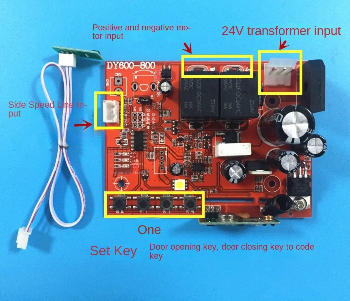 

Универсальная новая материнская плата с мягким пуском для гаражной двери электронный ограничитель клапан двери контроллер приема платы
