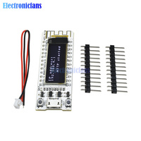 0.9 1inch OLED ESP8266 WIFI Development Board CP2104 NodeMCU White