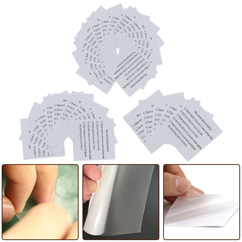 

5/10/15pcs Repair Tape Stickers Transparent For Pool Tent Air Beds Inflatable Boats Trampolines Inflatable Sofas Swimming Rings