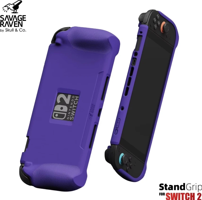 Savage Raven di Skull & Co. Custodia Protettiva StandGrip per