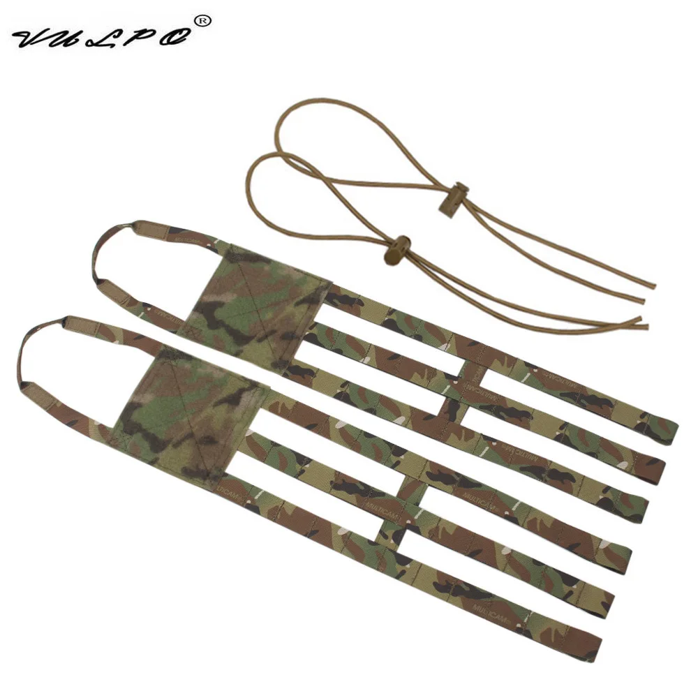 

VULPO Tactical Vest Cummerbund Quick Release Cover Plate Carrier Molle Waist Cover Set For JPC2.0 LV119 XPC Vest