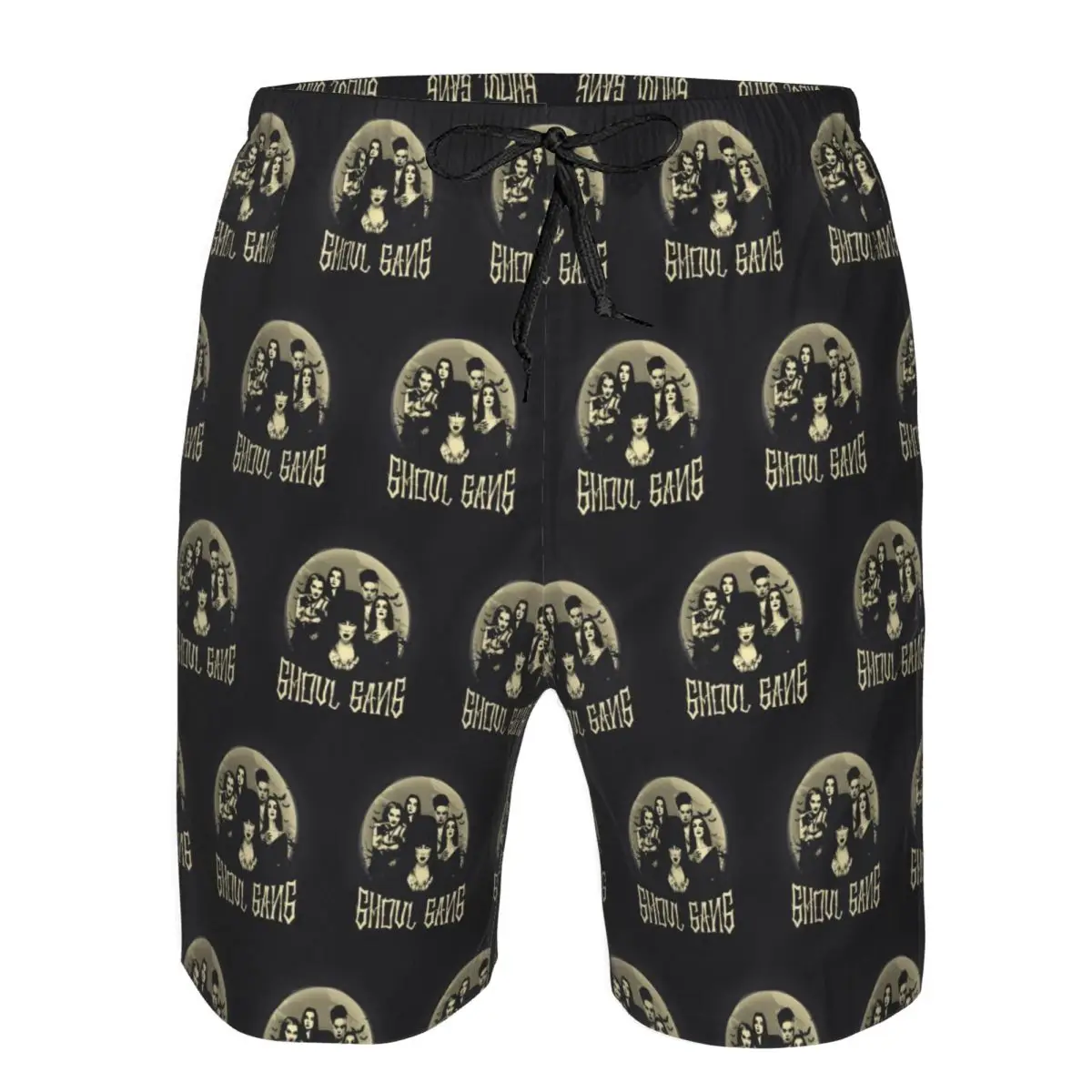 

Elviras Mistress Of The Dark Movie Trunks Beach Board Shorts Casual Quick Dry Swim Summer Men Pants