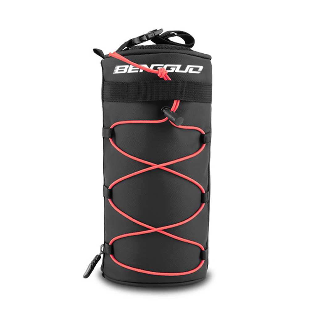 Black Bike Beam Bag Easy Access Bike Storage Tideace Compact Size Flexible Installation Options Lightweight Design