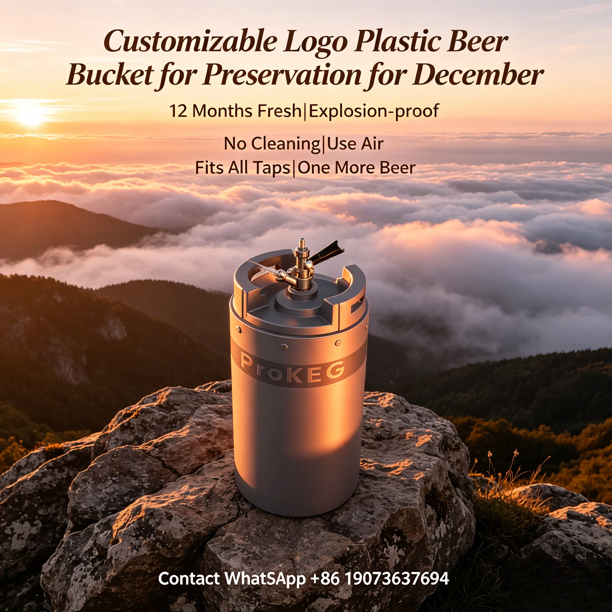 

2026 Portable Custom Beer Barrel Logo Color Structure Home Camping Parties OEM Factory Price Get Sample Link