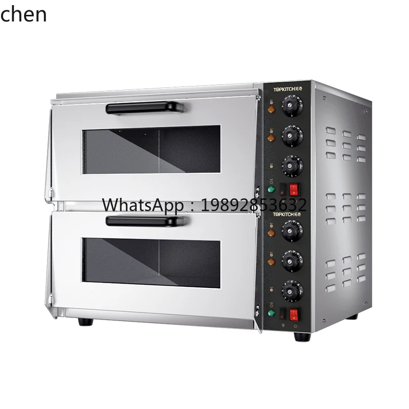 Forno Elettrico Kx Commerciale A Due Strati A Due Piastre A Doppio Strato Per Cuocere Il Pane Di Grande Capacità