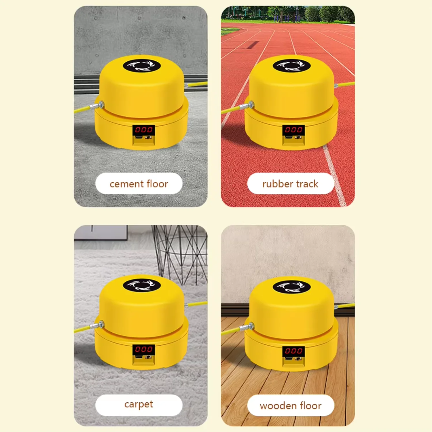 

Intelligent Automatic Rope Skipping Machine Large Count Jump Rope Weight Loss Exercise Workout Training