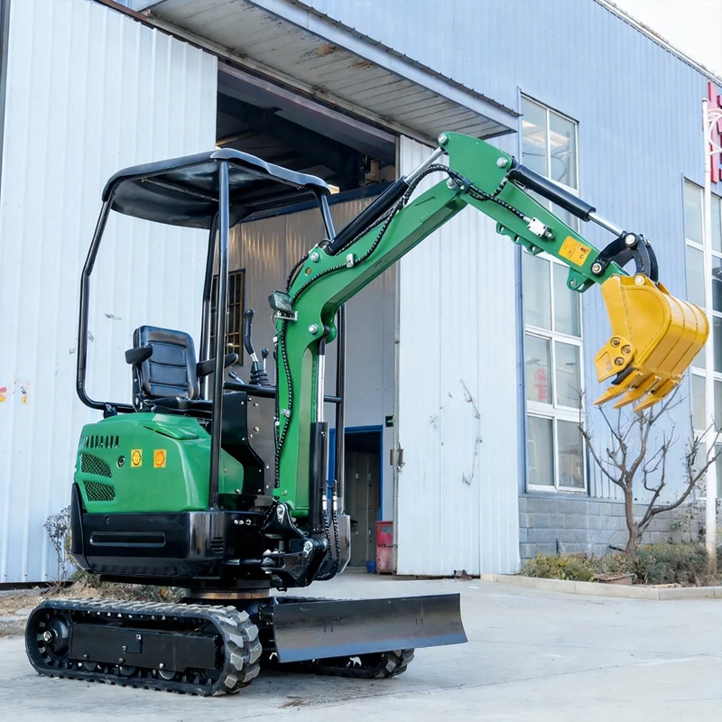 

Customized Kubota RC Mini Excavator 1.0Ton Diesel Hydraulic Digger Europe Godet Chantier Construction