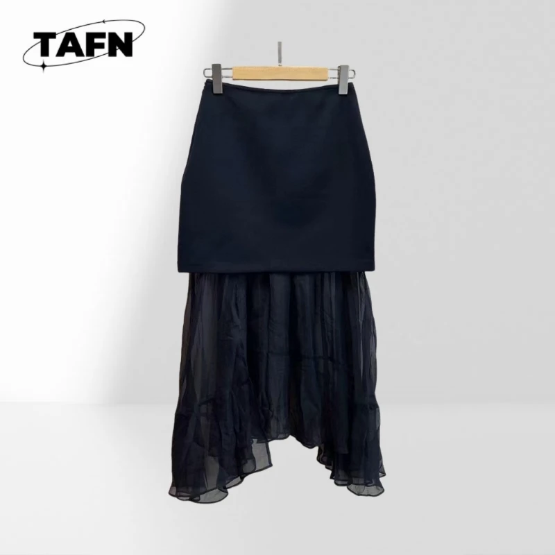 

Женская модная юбка миди простого кроя, повседневная классическая юбка миди для женщин, повседневная модная юбка BA2317