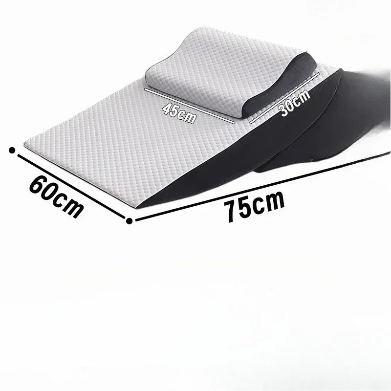 Nursing pad, cool ice beans, high-density sponge triangular diagonal pillow