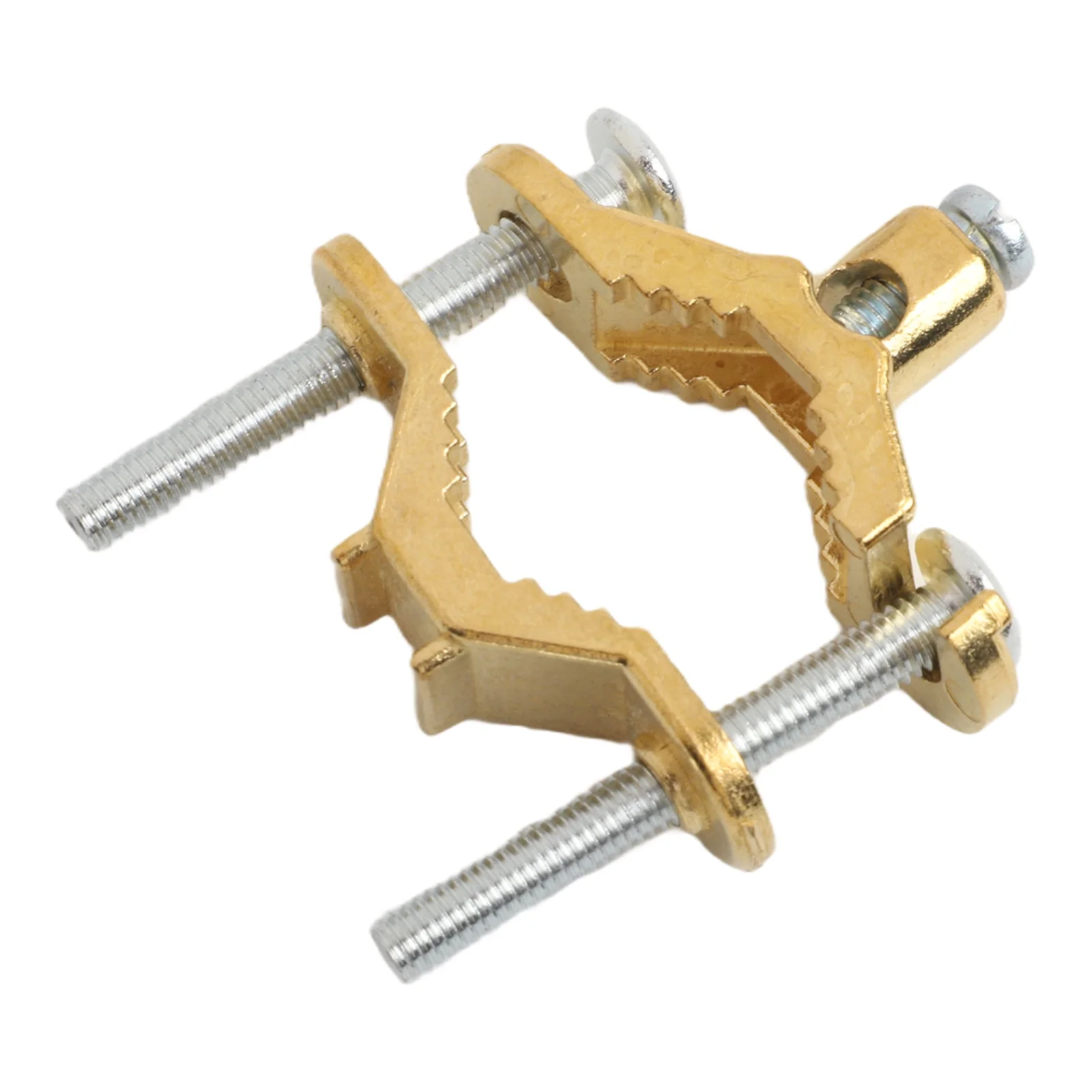 Copper Alloy Grounding Clamp Kit 1/2 To 1 Inch For Secure Bonding Ground Wire To Water Pipe Steel Rod Electrical Installation