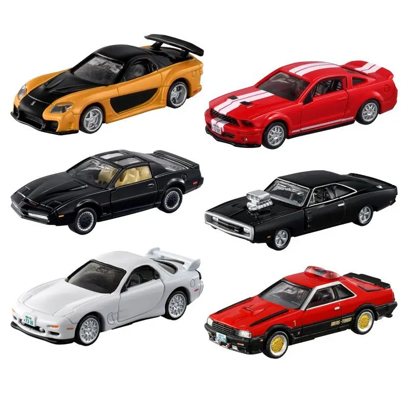 TAKARA TOMY Tomica Premium Unlimited Back To The Future De Lorean Time Machine The Fast and The Furious Detective Conan RX-7