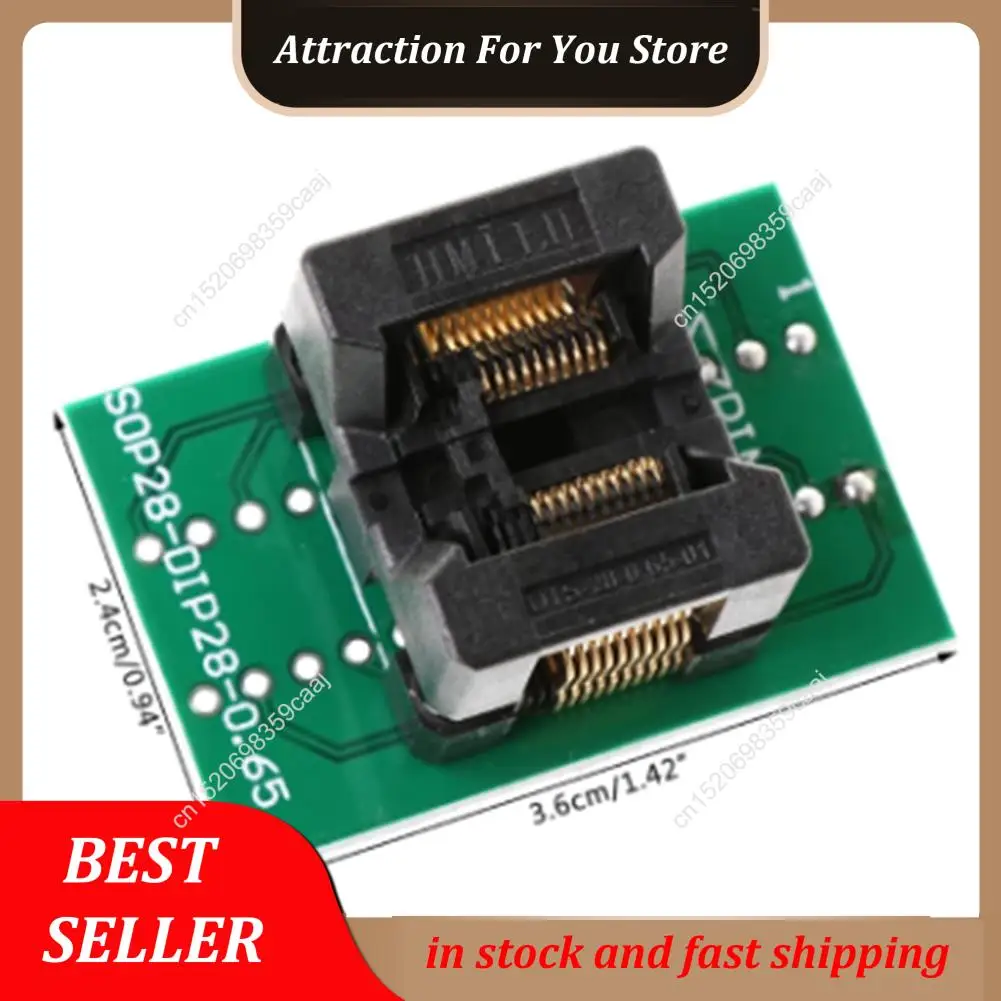 Лидер продаж TSSOP20 Burn Block SSOP20 ST чип тестовый разъем адаптер для программирования OTS28-0.65-01