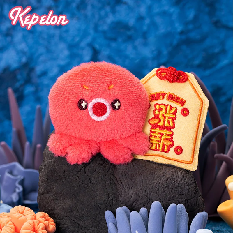 Kepelon ของแท้ซีรีส์ความปรารถนาแห่งมหาสมุทร -ของสะสมกล่องตาบอดแม่เหล็กติดตู้เย็นสัตว์น่ารักและมินิชาร์ม ของเล่นของขวัญน่ารัก
