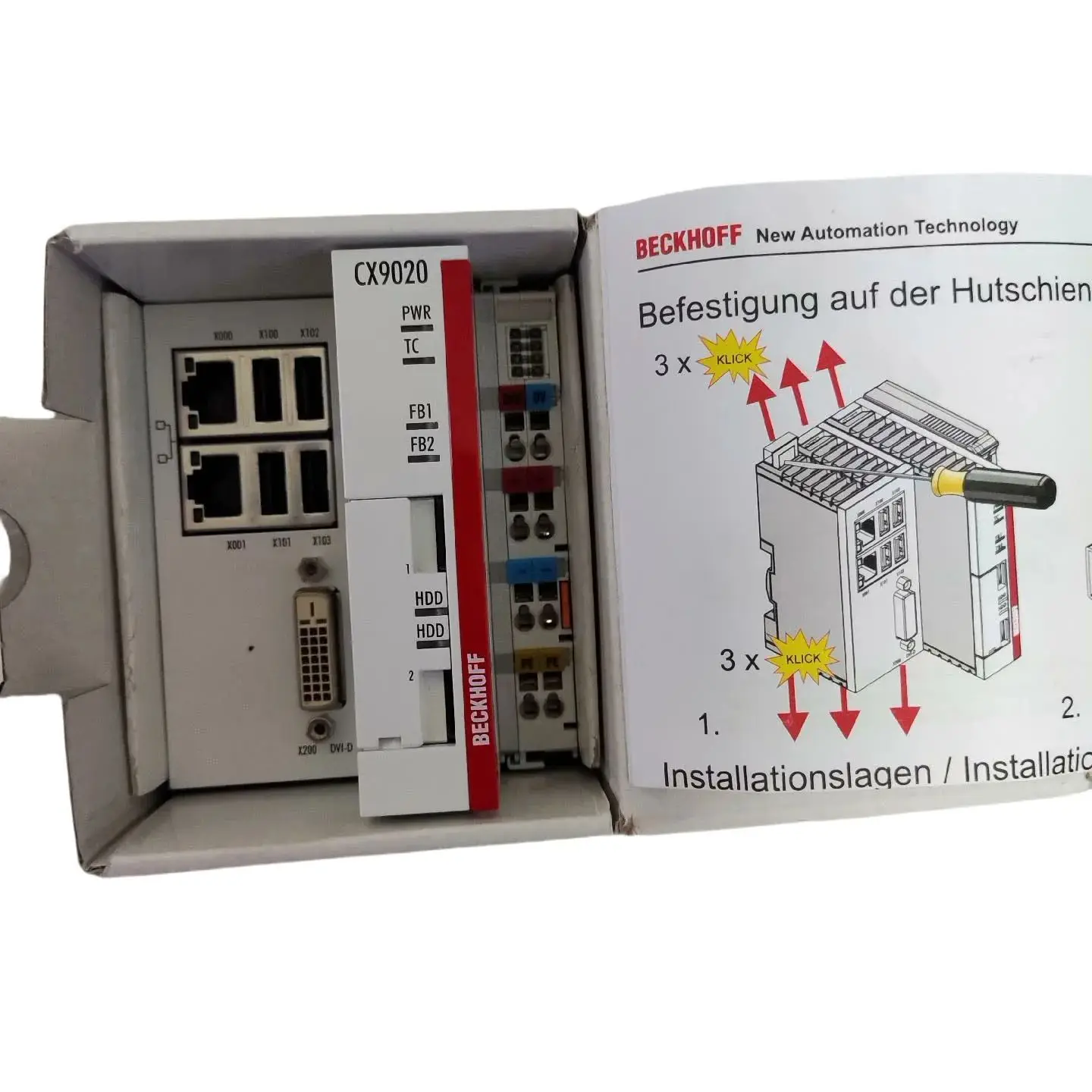 وحدة CX9020-0111 PLC لبيكهوف CX9020-0111