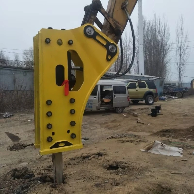 Silence Hammer 20-30 Tons Mountain Stone Breaking 140mm Chisel Box Hydraulic Breaker - view 4