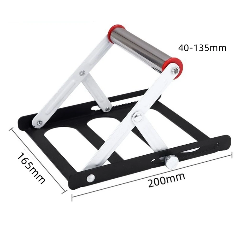 1set Cutting Machine Support Stand Foldable Height Adjustable 40-135mm Table Saw Stand Cutting Machine Support Rack Frame