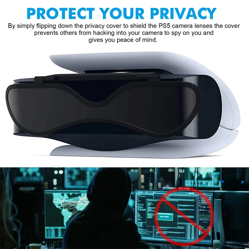 Cover For PS5 Camera, HD Camera Protective Lens Cover With Strong Adhesive For Protecting And Dust Prevention