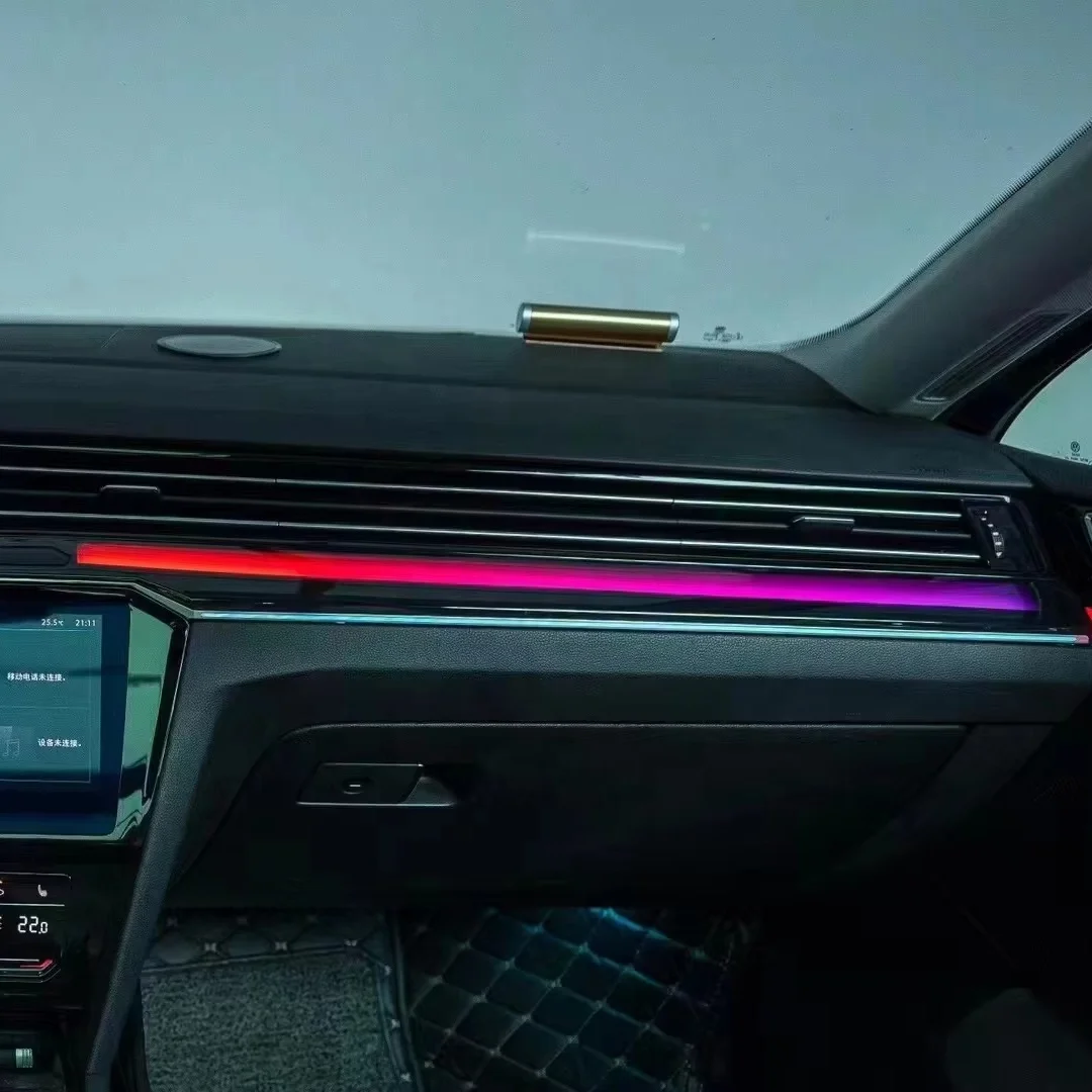 Car Interior Ambient Lighting Upgrade Suitable For Volkswagen Magotan Car Color Dynamic Light Emotional Ambient Lighting