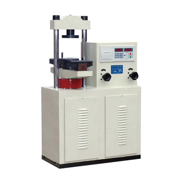 Three Point Flexural Resistance Bearing Fixture Universal Hydraulic Compression Testing Machine High Precision Multi-Load
