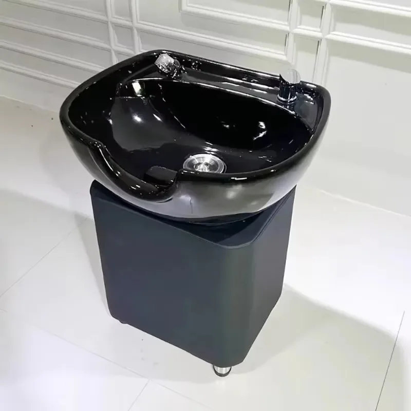 

Comfortable Portable Hair Head Spa Trendy Modern Personalized Unique Shampoo Bed Fashion Ergonomic Cadeira Barbearia Furniture