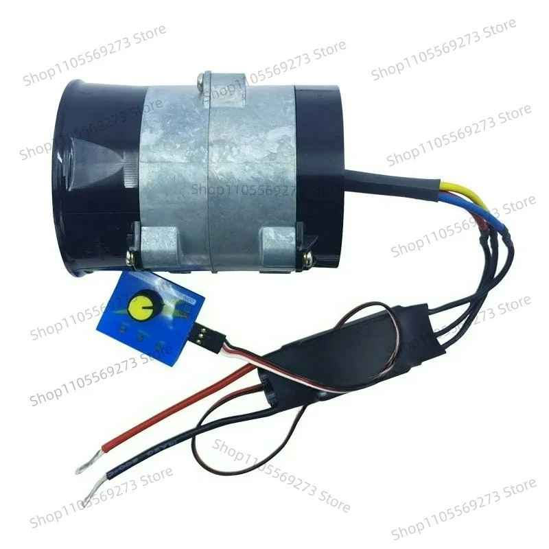 

12V Turbocharged Fan Storm Power Car Turbine High Speed ​​ducted Fan Strong Wind Fan Supercharged High Speed
