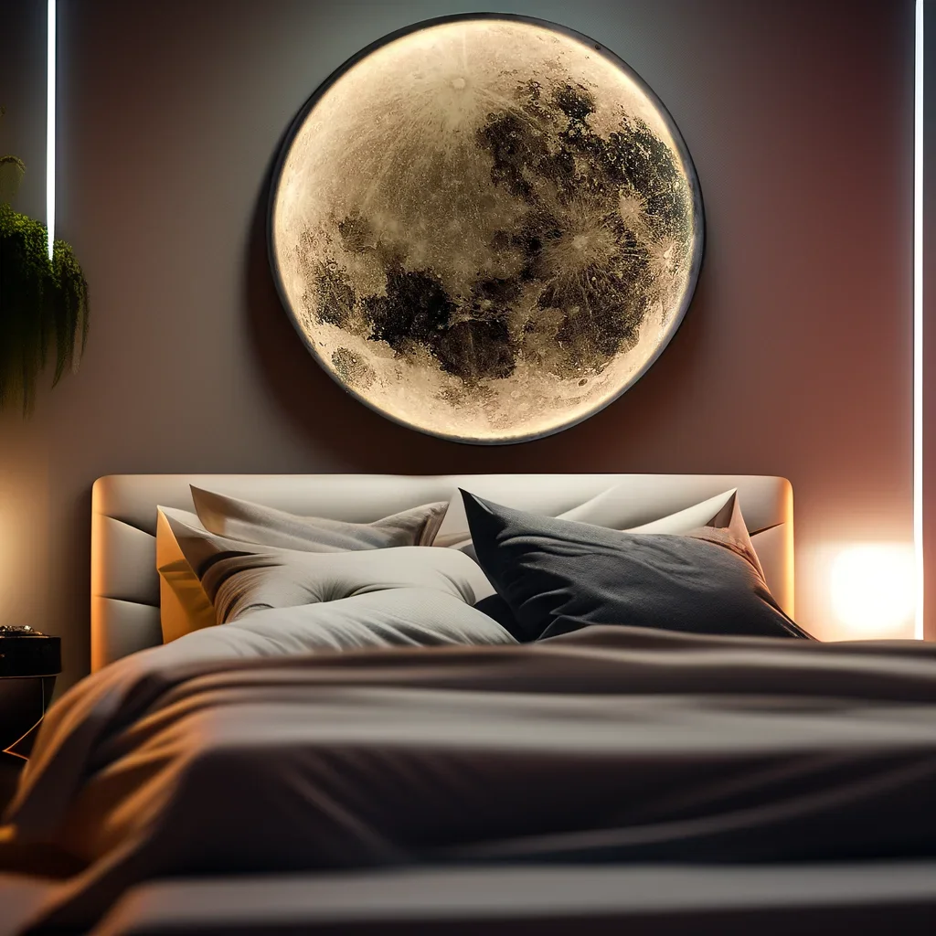 

Modern LED Wall Lamp Moon Indoor Lighting For Bedroom Living Hall Room HOME Decoration Fixture Lights decorate Lusters Lamps