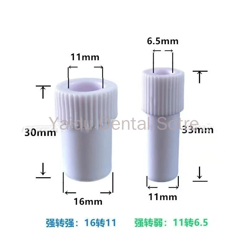30PCS Disposable Dental Suction Tube Convertor Saliva Ejector Swivels Adaptor Tips Autoclavable Dentist Surgical Tools