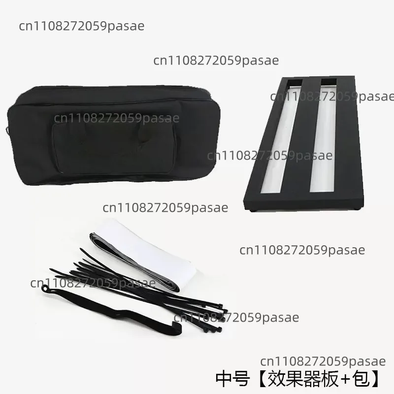 Effector Frame Stompbox Effector Board Aluminum Alloy Portable Track Fixed Non-Slip Electric Guitar Effector Board
