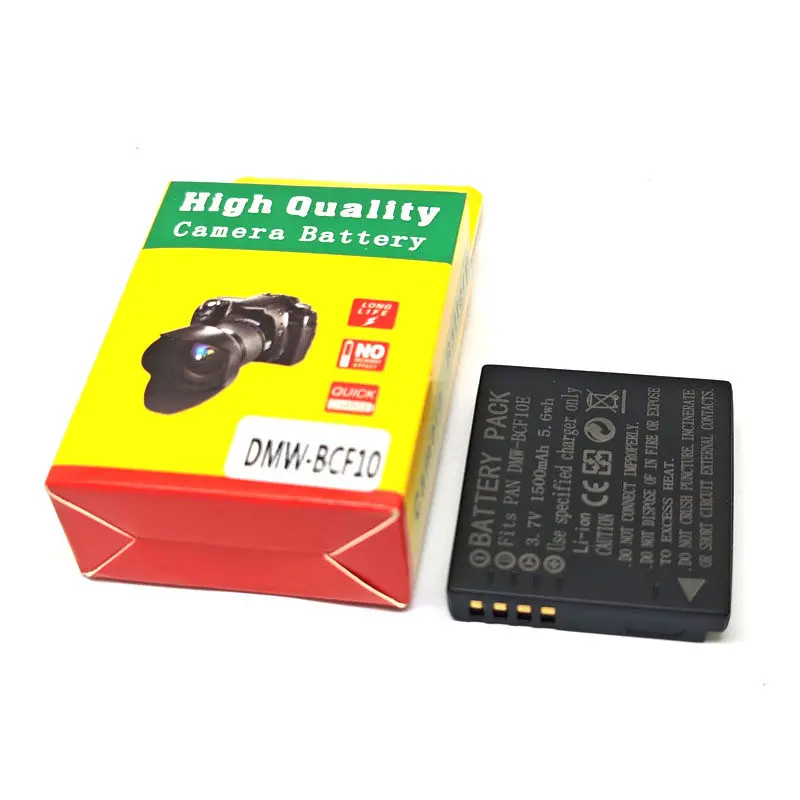 Digital Camera Battery DMC-BCF10E, Compatible for Panasonic S/106D, C, FH22, FH1, FS15, FH3, FS7, FX60, FX48 - view 5