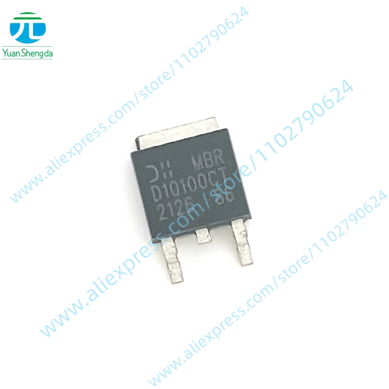 

5 шт. новый оригинальный диод Шоттки 10 А 100 в TO-252 MBRD10100CT