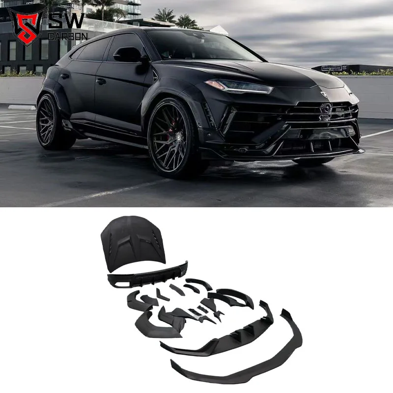 SW Body Kit For Lamborghini URUS Upgrade 1016 Style 2022+ Glass Fiber Body Kit High-performance Car Parts