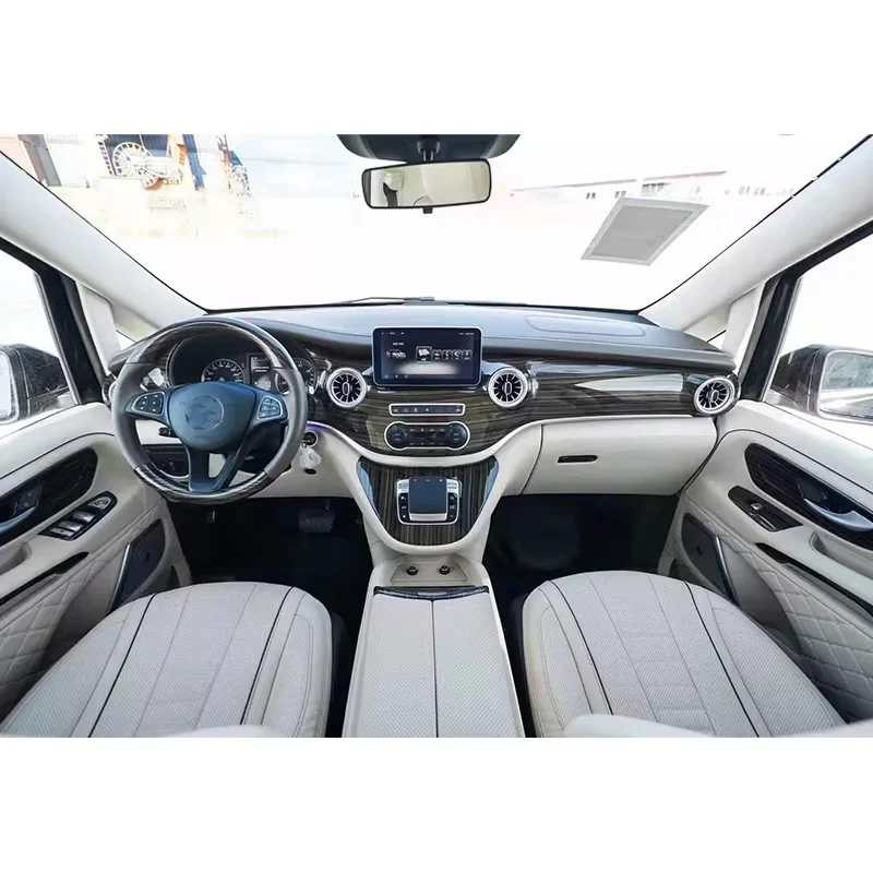 Console central do painel do carro de alta qualidade para Vito W447 modificado para acessórios do carro decoração interior