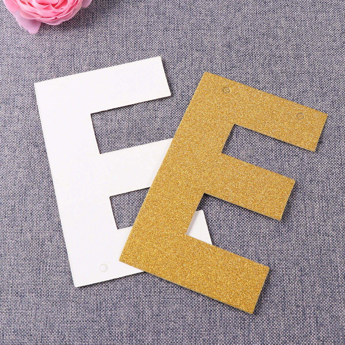 

3 Meters Glitter Letter Bunting Decorations Happy Easter Banner Vintage Bunny Garland For Home Party Indoor Outdoor Decoration