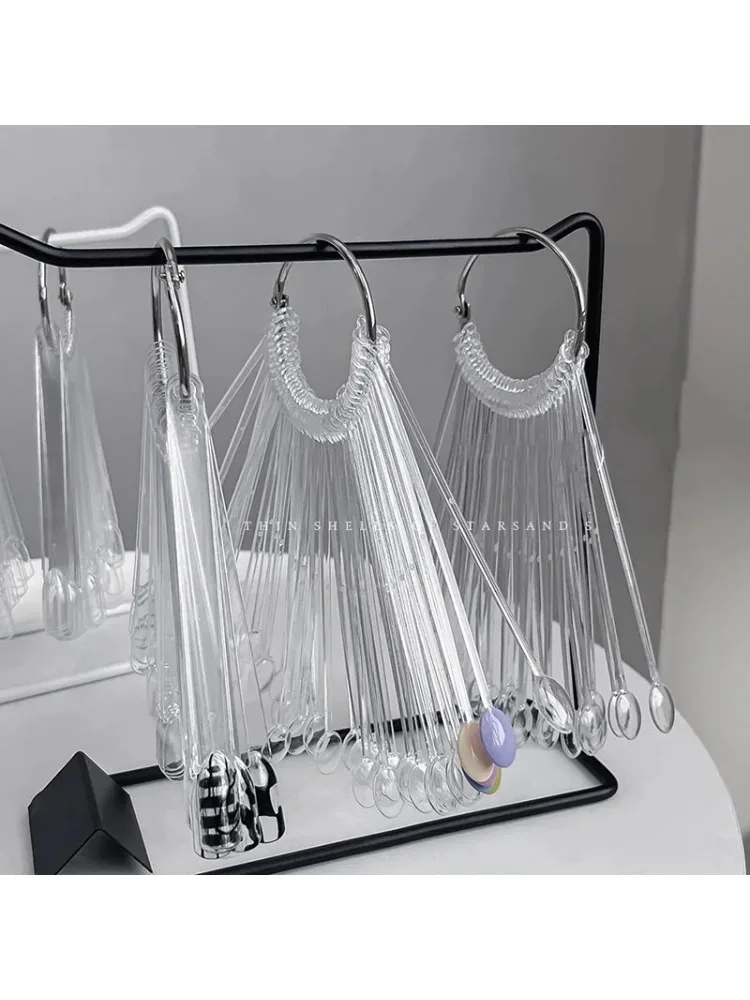 Nouveaux accessoires de photographie d'ongles, exposant de pointes de vernis à ongles, nuancier, conseils d'exposition d'ongles, bâtons d'échantillons d'ongles MJZSJ02