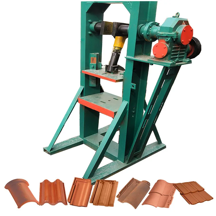 Electric Clay Interlocking Brick Ceramic Roof Tile Laying Machine