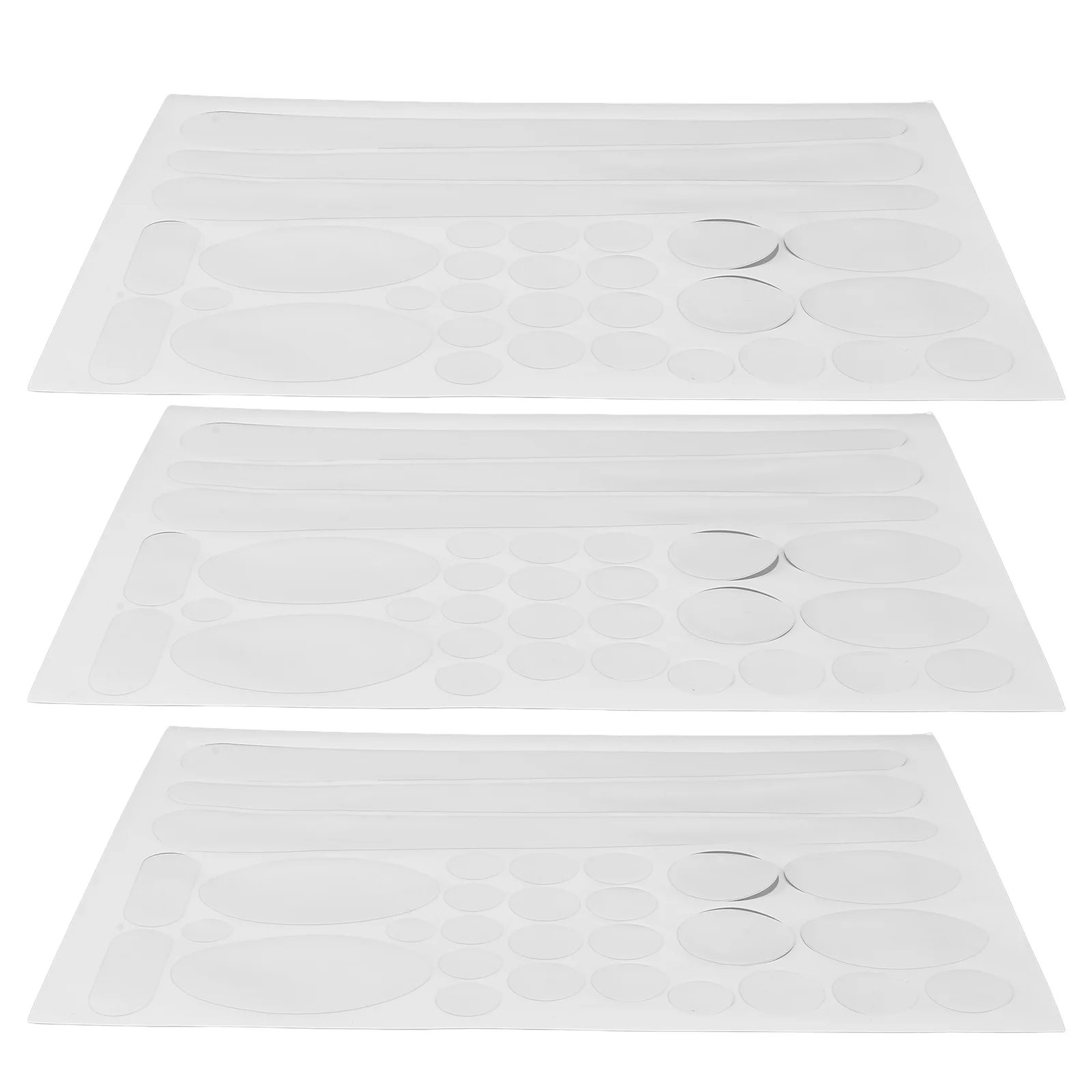 

3pcs Bike Frame Protection Stickers Clear Adhesive Tape For Mountain Road Bicycle Frame Protector Set Chain Stay Guard Cover