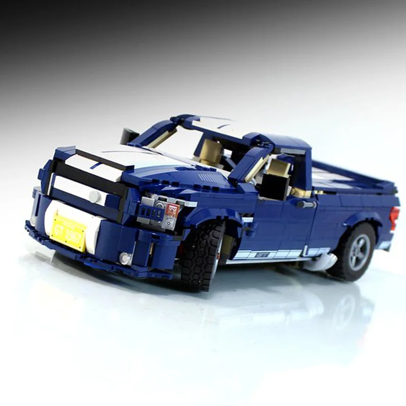 NEW MOD 10265 Pickup Truck F-150 Super Snake Model Building Block Assembled DIY Bricks Toys Boys Birthday Gifts