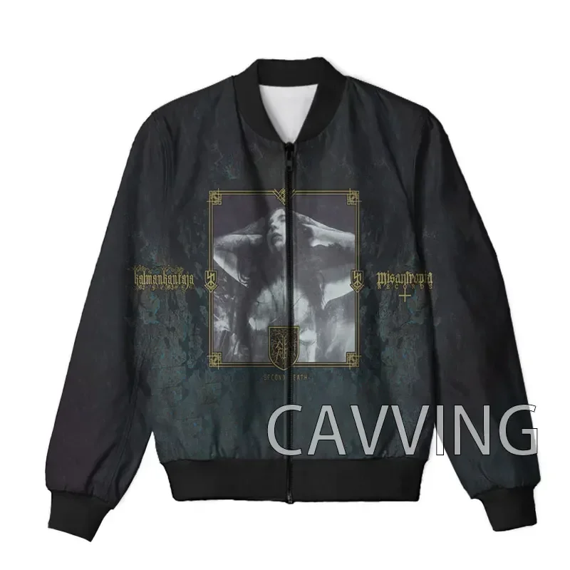 CAVVING 3D Printed   Kalman Kantaja Band   Zipper Bomber Jackets Men Overcoat Mens Coat Zip Up Jackets for Women/Men