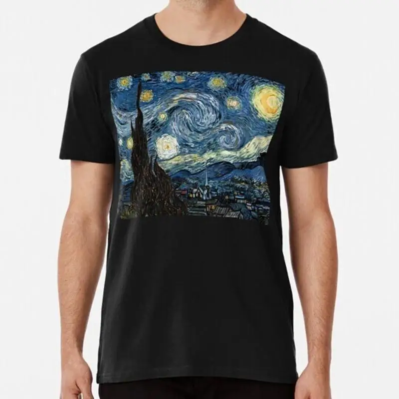 ليلة مليئة بالنجوم فنسنت فان جوخ أفكار لعشاق الفن S 5Xl الولايات المتحدة الأمريكية صنع تي شيرت #1