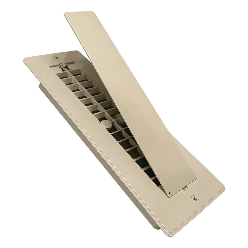 Detachable Section Floor Cover, 2 x 10 in Metal Grille for Interior Opening Coverage and Routine Cleaning Access best sale