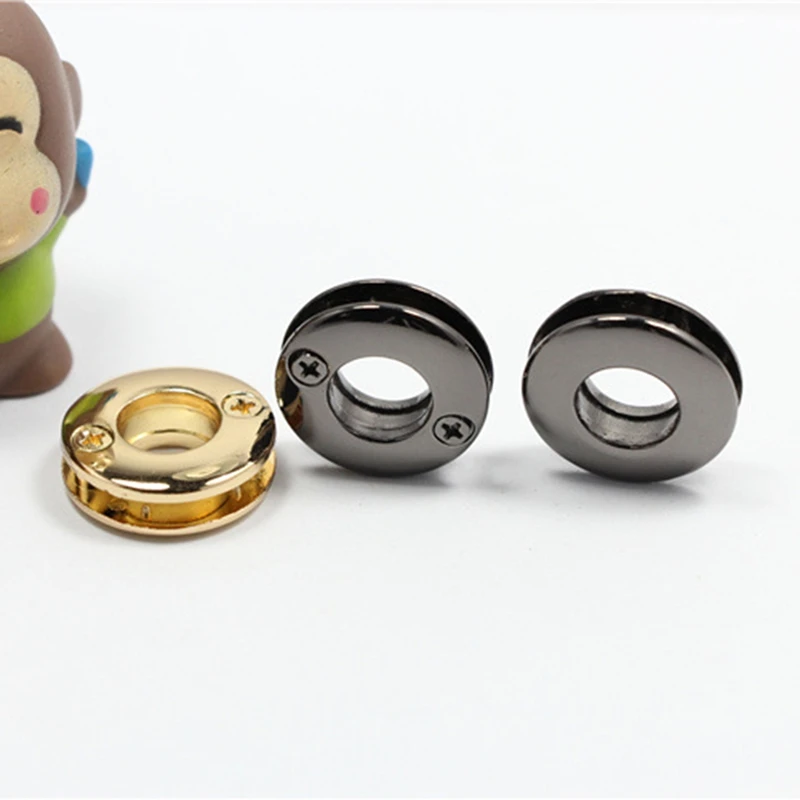 Ojales traseros de tornillo de Metal con arandelas de arandela, accesorio de artesanía de cuero para bolso, ropa, zapatos, ropa, decoración de Jeans