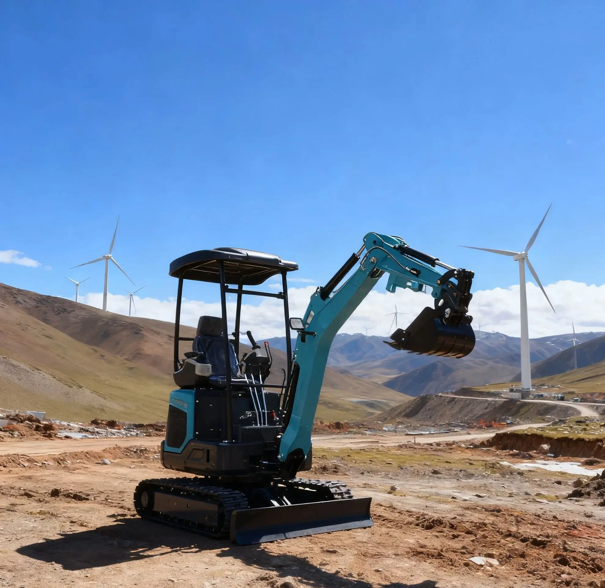 

Precision control of 1 ton, 2 tons mini excavator, 1.8 tons mini excavator farm