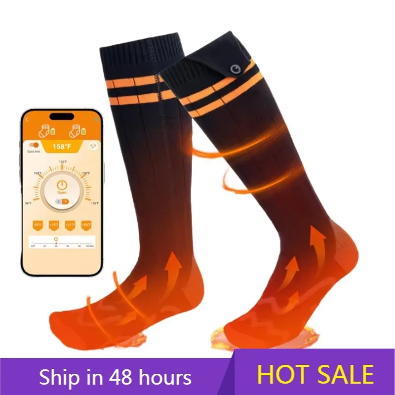 Scaldapiedi Personalizzato POWER LEAP per Sport Invernali, Riscaldamento Termico a Batteria per Sci